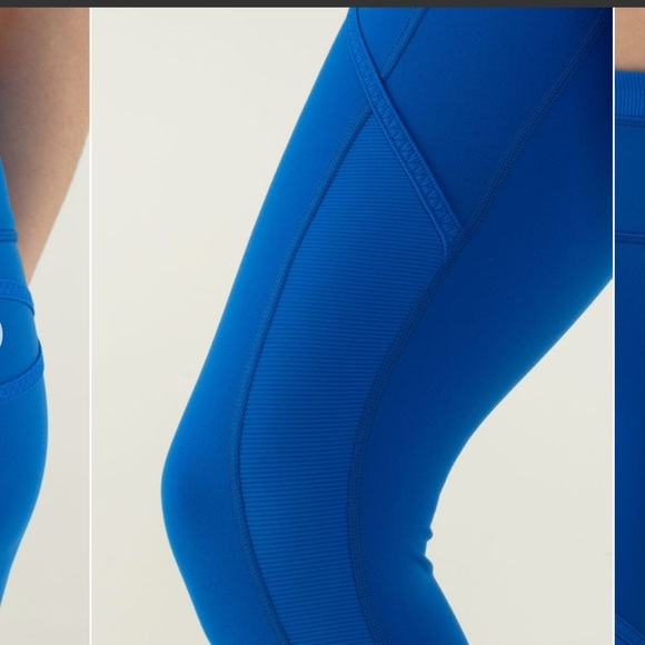 Lululemon Roll Out Crop blue - Picture 5 of 14